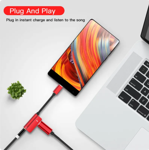 <span class=keywords><strong>Adaptateur</strong></span> chargeur <span class=keywords><strong>2</strong></span> <span class=keywords><strong>en</strong></span> <span class=keywords><strong>1</strong></span> USB C vers prise casque audio 3.5mm pour <span class=keywords><strong>iPhone</strong></span> 16/15 Pro Max Plus iPad Sortie AC pour utilisation téléphone mobile - Product Image 2