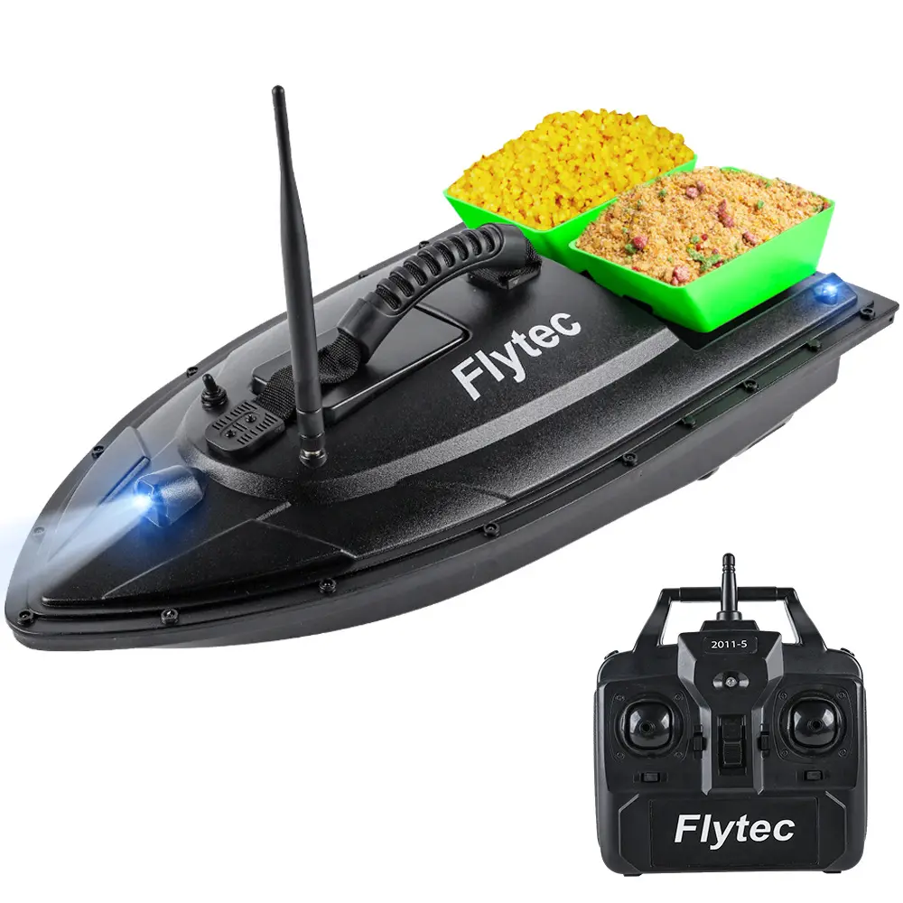 เรืออิเล็กทรอนิกส์ขอบฟ้าเรือพลาสติก ABS RC 500เมตรเรือตกปลาคาร์พของเล่น GPS เรือตกปลา pesca