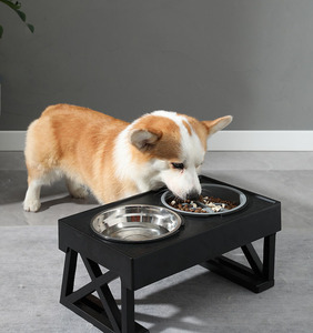 Mangkuk anjing yang ditinggikan 3 mangkuk hewan peliharaan berdiri dengan tempat makan lambat untuk anjing dan hewan peliharaan kecil sedang besar - Product Image 4