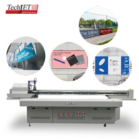 Impresora Plana UV de Gran Formato TechJet V2513 para Impresión en Madera, Vidrio, Acrílico y Plástico