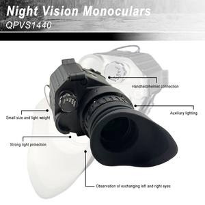 QCNV очки ночного видения устройство QPVS1440 FOV40 GEN 3 FOM1800 + совместимое NVG IIT GEN2/GEN3 трубка усилителя изображения оптом - Product Image 5