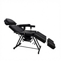 Chaise de tatouage hydraulique réglable |   Lit de salon de beauté multifonctionnel pour tatouage, piercing et soins du visage