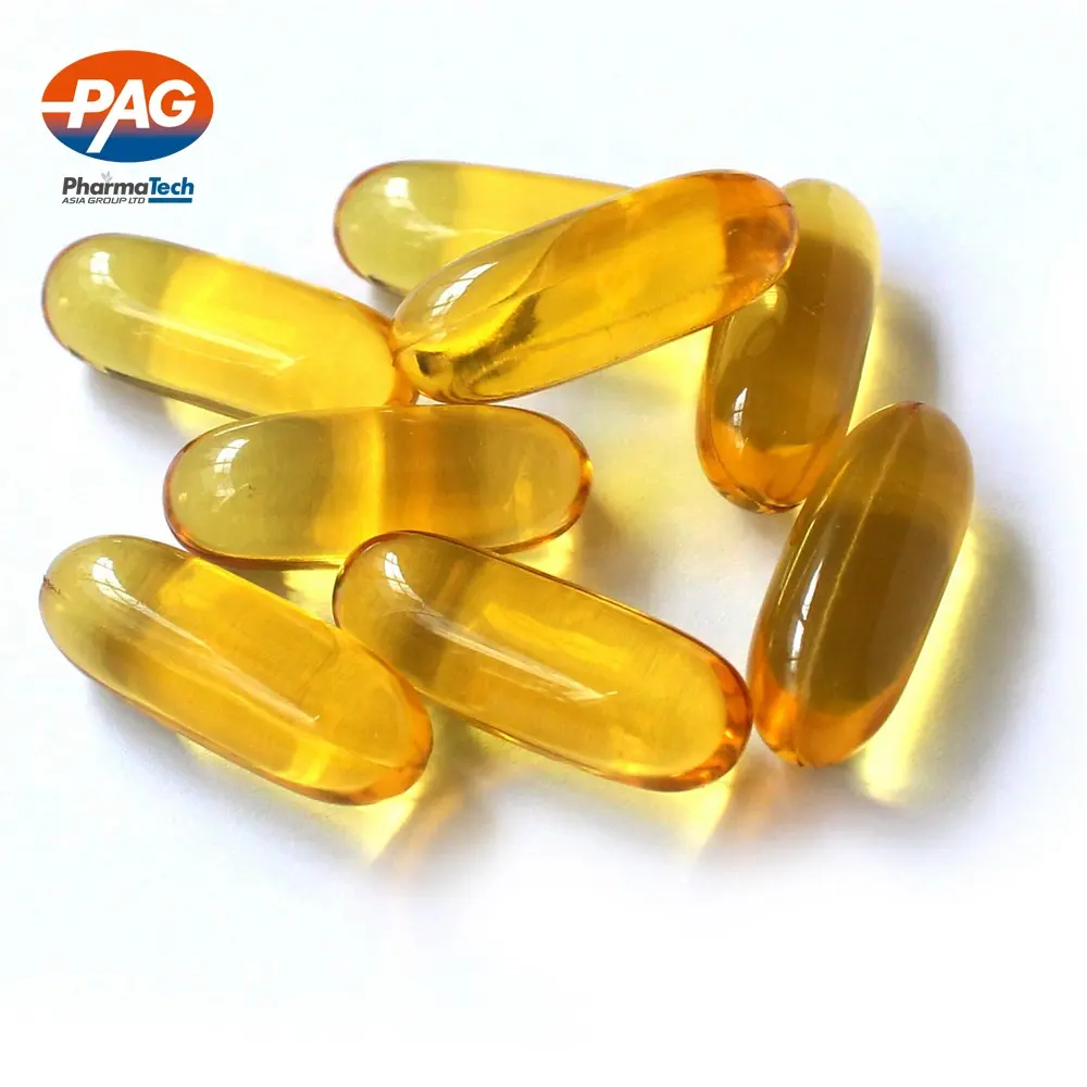 Huile de poisson OEM halo Omega 369 en vrac, Capsule Softgel de 1000Mg