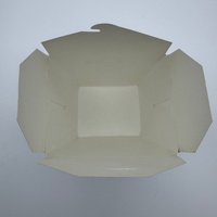 Boîte à emporter en carton blanc pour restaurant mexicain, emballage pour tacos, burritos, collations et desserts