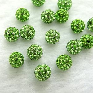 Perles en argile serties <span class=keywords><strong>de</strong></span> strass, perles d'espacement en cristal disco, perles pavées <span class=keywords><strong>de</strong></span> cristal faites à la main pour la fabrication <span class=keywords><strong>de</strong></span> bijoux - Product Image 6