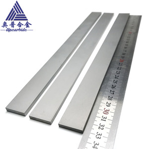 K10 K20 K30 carburo di tungsteno barre piatte 5.5*26*330mm di usura piatti spazi in carburo striscia OEM personalizzabile - Product Image 3