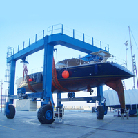 Grue de chantier naval de 100 à 300 tonnes pour le levage de bateaux, Travel Lift marin à vendre