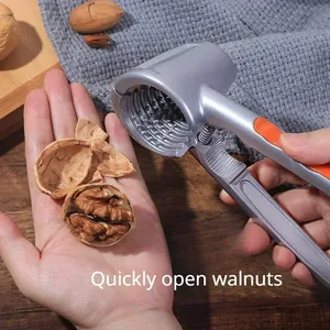 Kitchen Tool Walnut Clip Funnel Shaped Double Mouth Nut Clip Nutcracker Sheller Clip <b>Clamp</b> Plier Walnut Forceps Opening Tool - Product Image 5