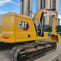 Excavatrice hydraulique sur chenilles Caterpillar 320/320D2/320GC/320DL/330 d'occasion de 20 tonnes pour travaux de terrassement et exploitation minière, disponible à l'exportation