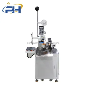 Full Automatic Single Head Wire Cut Strip Crimp Machine Flag Terminal Press Machine