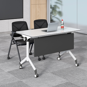 Ensemble de bureaux d'entraînement modernes en bois pour salles de réunion, hôtels, écoles, hôpitaux et salles de conférence - Product Image 2