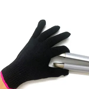 Professional Temperature Blocking Comfort Buckle Wand Hair Styling Curling Flat Iron Hand Protection Heat Resistant Gloves