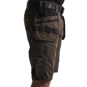 BLAKLADER - 149413304599C56 Pantalones cortos de servicio con bolsillos para uñas Verde Oliva oscuro/Negro-PANTALÓN DE TRABAJO EAN 7330509688571 PANTALONES CORTOS DE TRABAJO - Product Image 4