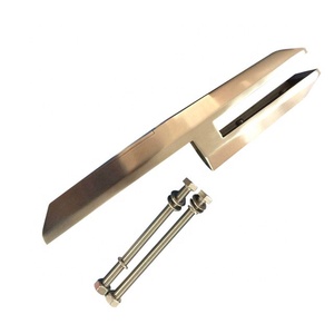 Zd 2205 Thép Không Gỉ Kính Lan can Cho Ban Công Trong Nhà Cầu Thang Sàn Biệt Thự Hồ Bơi Đơn Giản Side Núi Glass Spigot Gương - Product Image 6