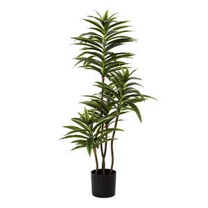 2023 Hot Selling Hoge Kwaliteit Groene Plastic Bloemen Kunstmatige Plant Decoraties Voor Thuis Sago Cycas