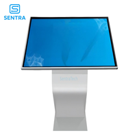 Cabina de Monitoreo Interactiva Horizontal con Pantalla Táctil LED Sentra SK01 para Interiores, CMS Basado en la Nube, Conectividad IoT, Acero Inoxidable, 1 Año de Garantía