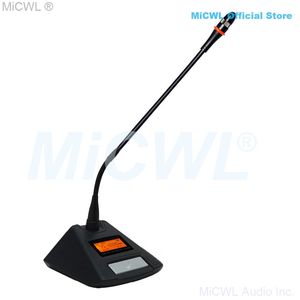 MiCWL Numérique Sans Fil 4 Col De Cygne Microphone De Bureau Conférence de Presse Système Société Conseil d'administration Salle de Réunion Ensembles D400 - Product Image 5