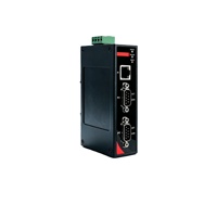 Convertisseur Ethernet RS485 sur rail DIN industriel YLDD-012, 1 port RS232/485 TCP/UDP, serveur/client Modbus RTU/ASCII, double alimentation