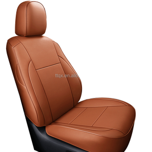 Toyota <span class=keywords><strong>Highlander</strong></span> 2014-2024 için araba koltuğu kapakları koltuk tam Set lüks deri araba aksesuarları su geçirmez araba SeatProtector kapakları