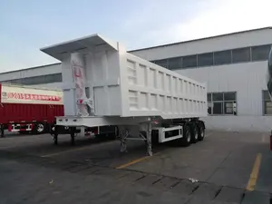 50t Trailer Trailer van xe tải chở hàng hộp Trailer bán