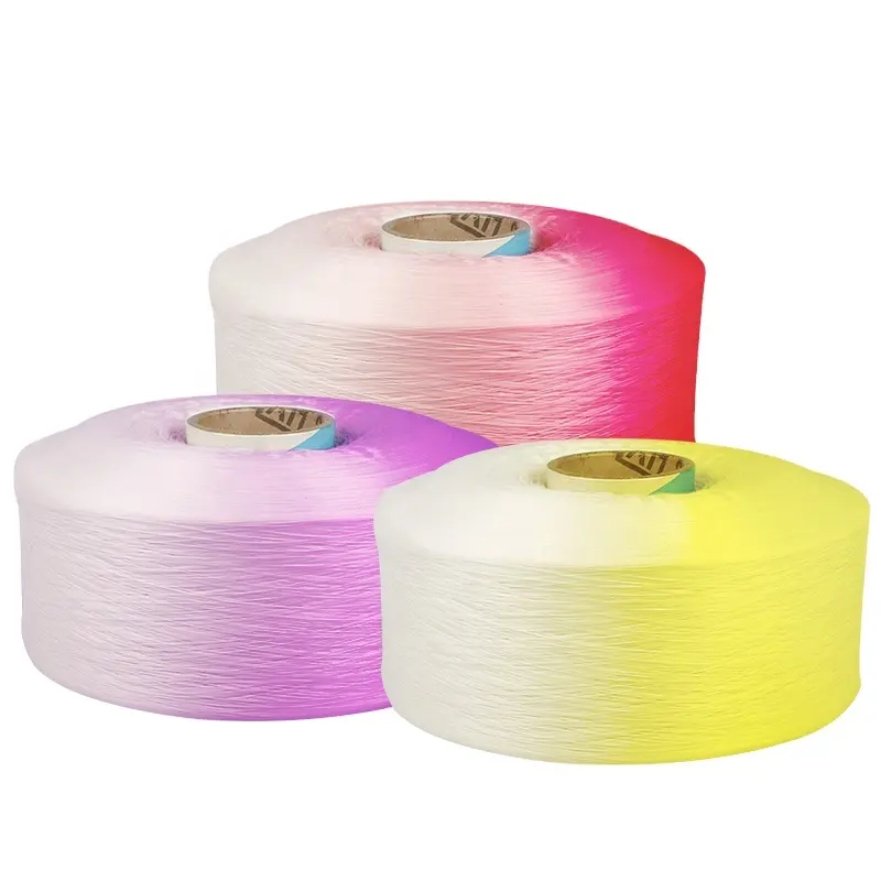 More than 1000 kinds of color photosensitive 100% polypropylene yarn used in various clothing accessories