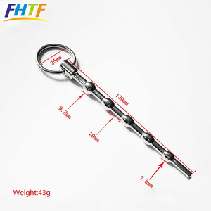 Uretra baja tahan karat terdengar Penis Plug <span class=keywords><strong>Anal</strong></span> mainan seks kateter uretra untuk pria - Product Image 6