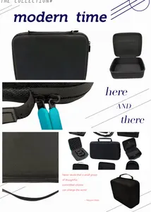 Waterproof EVA Carrying Case For Electronic Custom Hard Shell Storage Case With Handle For Travel