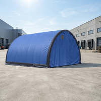 Abri de voiture extérieur en métal Suihe à prix de gros, kits de remise en tissu imperméable, abri de rangement robuste avec structure en acier, tente de garage à vendre