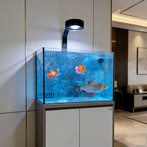 Petit aquarium de bureau - Aquarium en verre tout-en-un avec filtre et pompe à oxygène pour la maison - Product Image 5