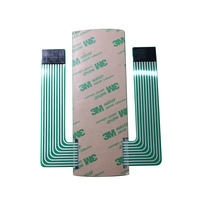 Interrupteurs à membrane LGF Lighting à éclairage uniforme, panneau étanche, bouton tactile, support adhésif 3M, options de câblage personnalisées pour