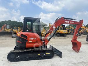 Offre Spéciale Kubota U55 a utilisé l'excavatrice 3.5 tonnes mini excavatrice pelleteuse d'occasion KUBOTA U15 U25 U30 U35 U55 en stock à vendre - Product Image 3