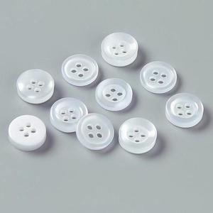 Tùy Chỉnh Thương Hiệu Ngọc Trai Áo Sơ Mi Trắng Nút Nhựa Nhựa Nút Cho Áo Sơ Mi - Product Image 1