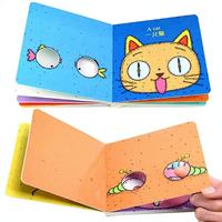 Libros de Cartón Educativos para Bebés Personalizados al por Mayor con Impresión Offset, Libros de Cuentos Infantiles Coloridos