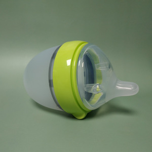 Biberón Transparente de 7 cm Libre de BPA con Tetinas de Silicona de Flujo Variable y Boca Ancha para Bebés de 0 a 12 Meses - Product Image 3