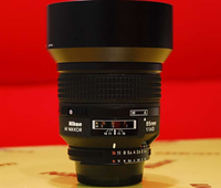 Objectif Nikon AF Nikkor 85mm F1.4D d'occasion, objectif téléobjectif à focale fixe, monture F, plein format pour appareil photo reflex numérique Nikon monture F