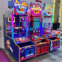 Machine de jeu d'arcade de basket-ball miniature à monnayeur, jeu de tir au basket-ball pour enfants avec récompense par tickets pour centre de jeux