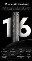 Portable Rechargeable LED Multifonction Magnétique Camping Lampe Télescopique Lumières IP65 Urgence PC Matériel Route Utilisation