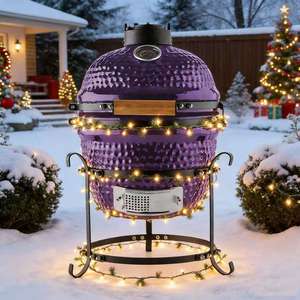 <span class=keywords><strong>Asador</strong></span> de Carbón Cerámico Kamado de 13 Pulgadas para Exteriores, Fabricación China - Product Image 3