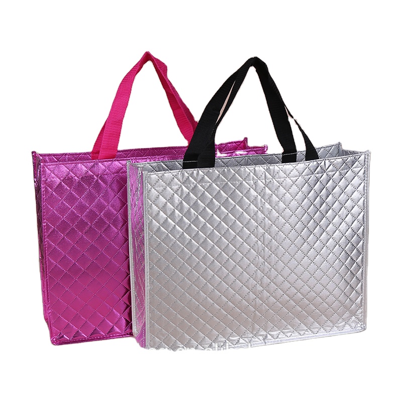 Luxury Top Grade Shopping Bag Laminated Folding Non Woven Bag