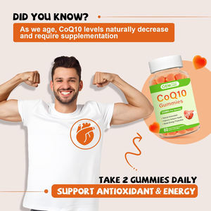 Oem קואנזים q10 תוספת 250 מ "ג coq10 מומיות עם אומגה 3, מגנזיום, ויטמין <span class=keywords><strong>b12</strong></span> לאנרגיה תאית, ספיגת מוח - Product Image 3