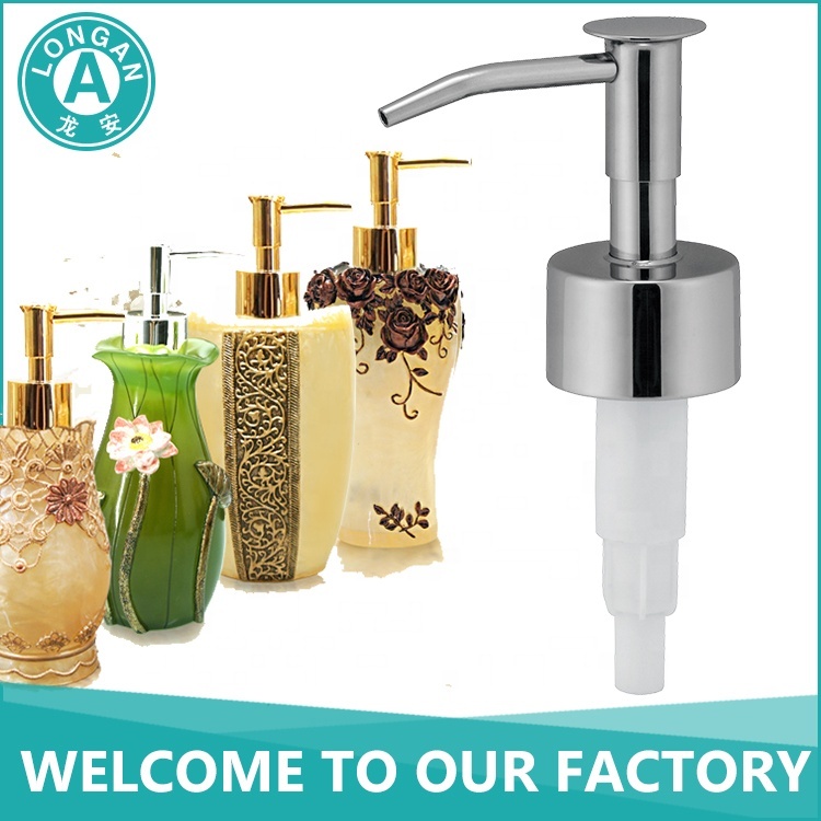 Longan F06 24 410 насосы бутылка для ванны жидкость бар дезинфицирующее средство для рук диспенсер для мыла насос для лосьона пены головка насоса для геля для рук