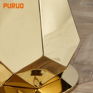 Modern Unique New Style Taper Shape Living Furniture Mirror Tempered <strong>Glass</strong> Top <strong>Round</strong> <strong>Side</strong> <strong>Table</strong> - Product Image 6