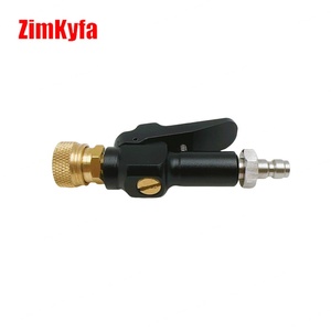 Nuevo Adaptador de Llenado Rápido de Latón de 300 Bares para Herramientas Neumáticas, Negro+Dorado, para Amoladora - Product Image 3