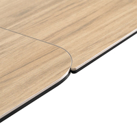 Table à manger rectangulaire extensible en pierre frittée de haute qualité, prix de gros, pour 6 personnes, usage hôtelier, personnalisable