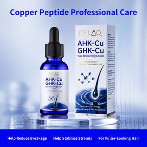 GHK-CU <b>hair</b> <b>serum</b> Cruelty Free Thinning <b>Hair</b> Nourishes Scalp Promotes Stronger Strands Biotin AHK-CU <b>hair</b> <b>serum</b> - Product Image 6