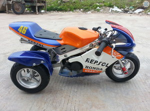 Motocicleta <span class=keywords><strong>de</strong></span> Gasolina para Niños, <span class=keywords><strong>49cc</strong></span>, 2 Tiempos, Refrigerada por Aire, Modelo Vicoo VPB4903, con Frenos <span class=keywords><strong>de</strong></span> Disco Delanteros y Traseros, Velocidad Máxima 40-60km/h, <span class=keywords><strong>en</strong></span> <span class=keywords><strong>Venta</strong></span> - Product Image 2