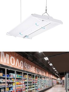 ไฟ LED Linear High Bay ขนาด 2 ฟุต 220 วัตต์ ปรับมุมเอียงได้ ไฟไฮเบย์สำหรับร้านค้า 120-277 โวลต์ ไฟแขวนเชิงพาณิชย์แบบ Linear สำหรับร้านค้า - Product Image 1