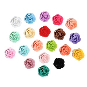 2026 Accessori <span class=keywords><strong>Piccoli</strong></span> Eco-Friendly a Forma di Rosa Simulata, Colla Crema Camelia, Materiali per Gioielli Fai-da-te, Fibbie per Scarpe con Foro, Materiali per Nail Art - Product Image 5