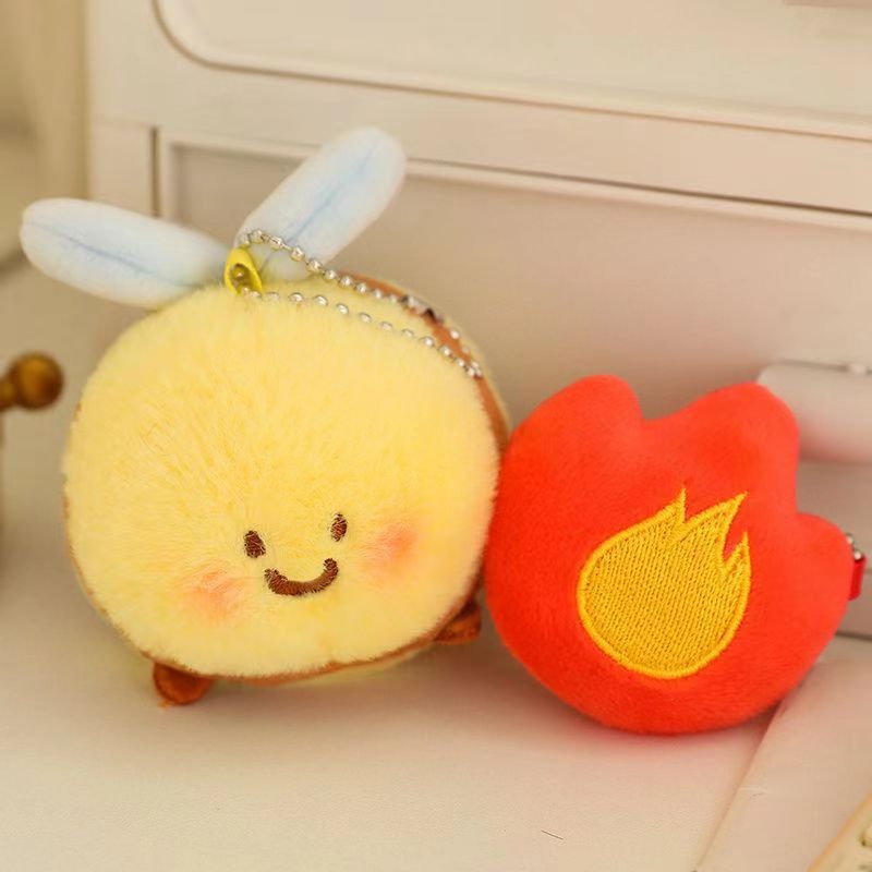 8cm burnt bee pendant-magnet