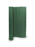 Panneau de clôture en plastique Kenda, PVC vert, 19 mm, simple face, couverture de clôture pour l'intimité, résistant au vent, résistant aux UV, pour balcons, maisons, villas